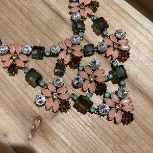 Stella & Dot Floral Bib Necklace